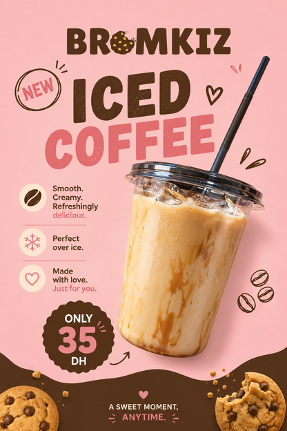 Iced coffee