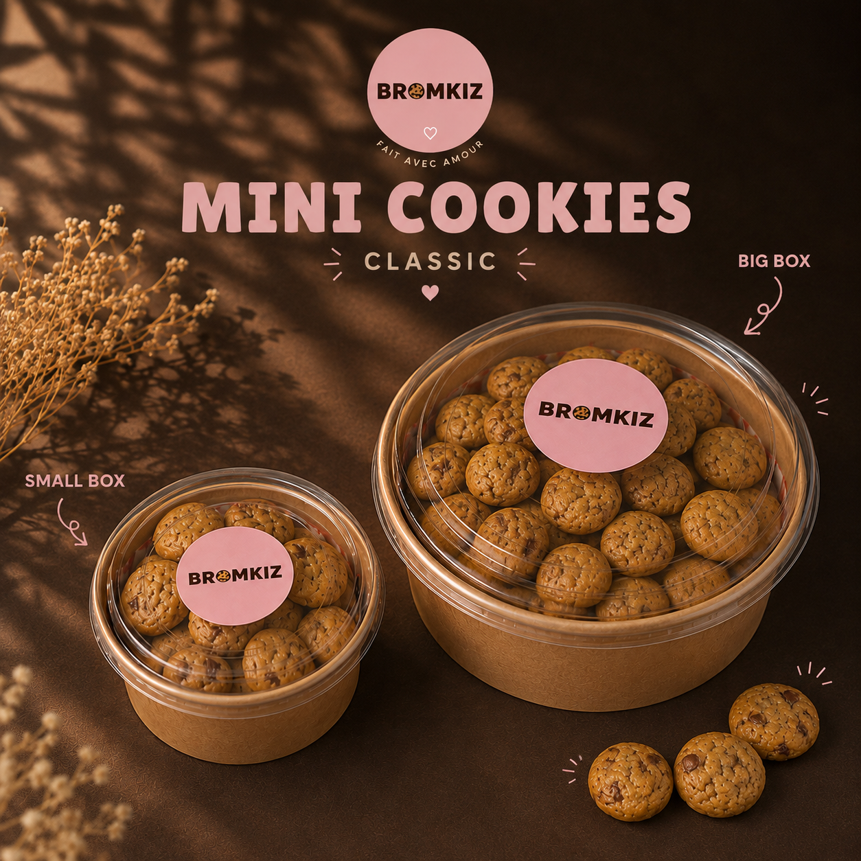 Mini cookies classic