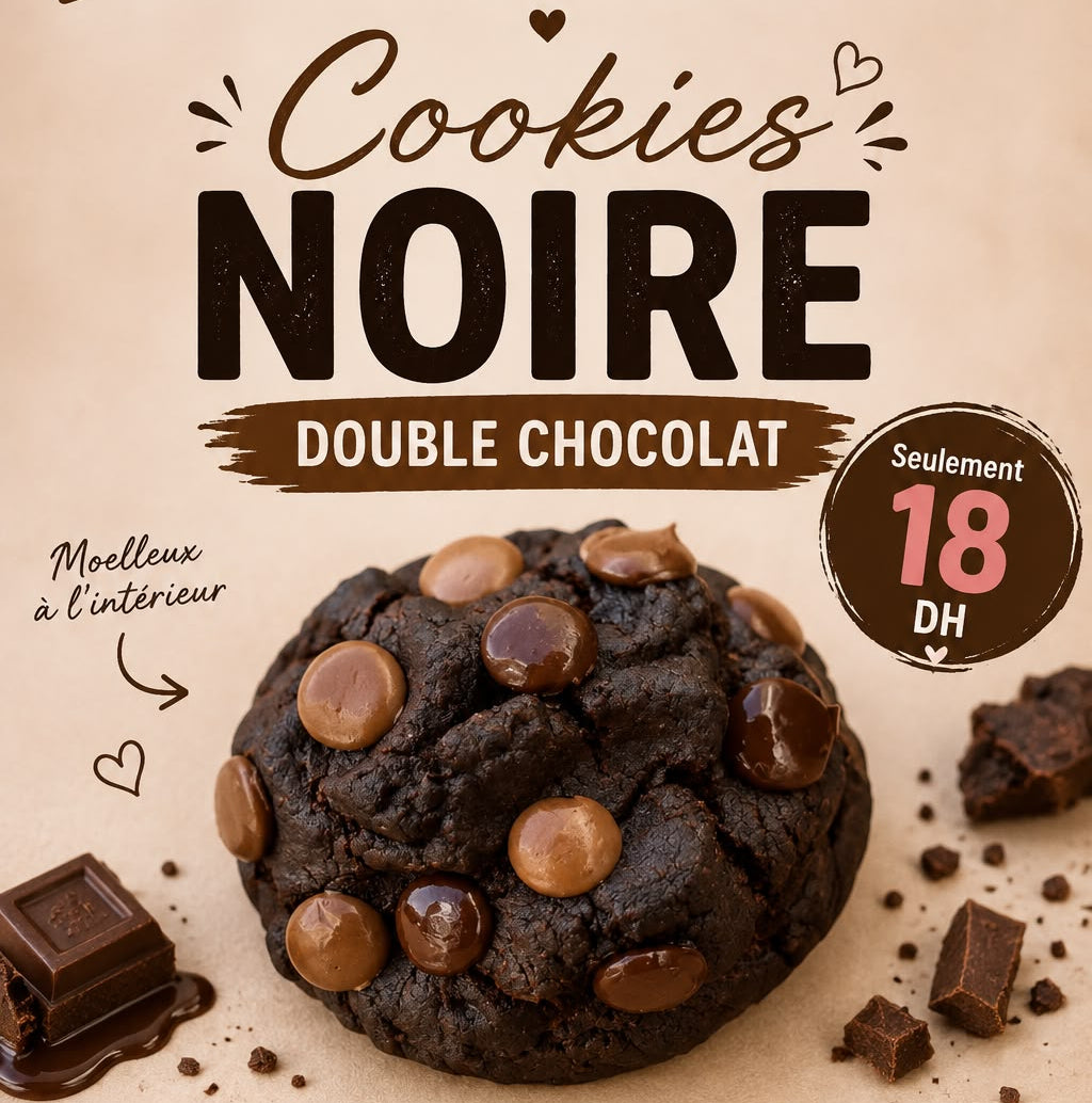 Cookie Double Chocolat